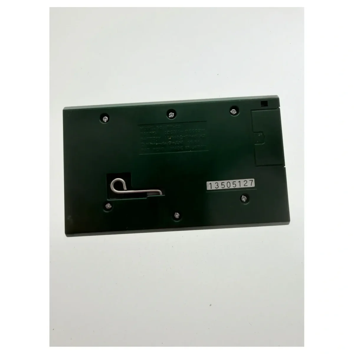 Game & Watch — Popeye (Wide Screen, PP-23) Console Achterkant — Losse console