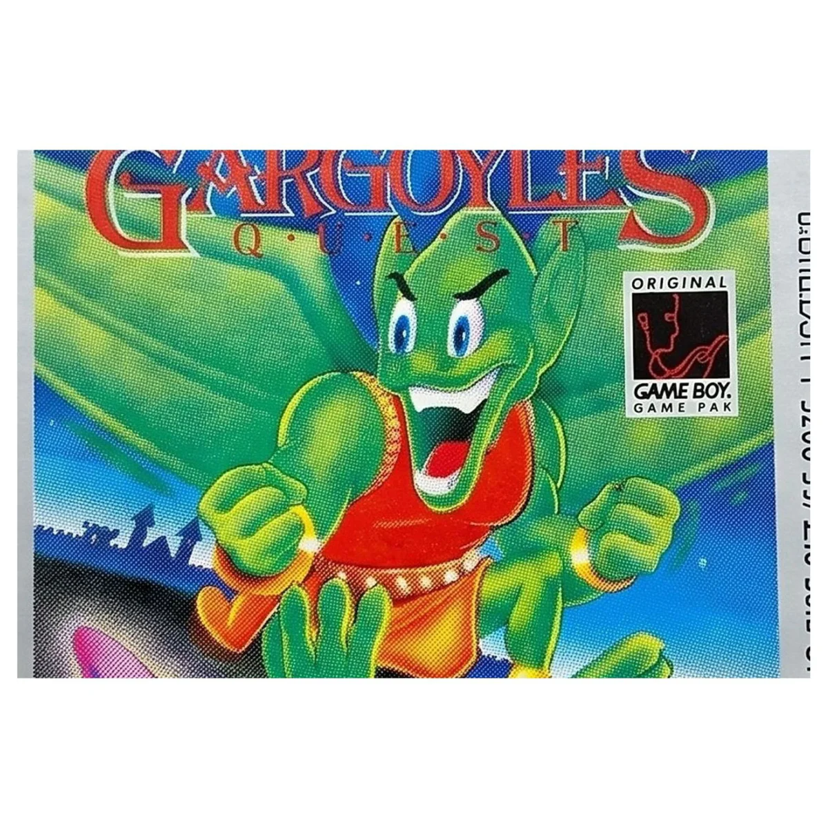 Gargoyle's Quest Game Boy / Color Label — Losse cartridge
