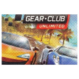 Gear Club Unlimited Nintendo Switch Label — Losse cartridge