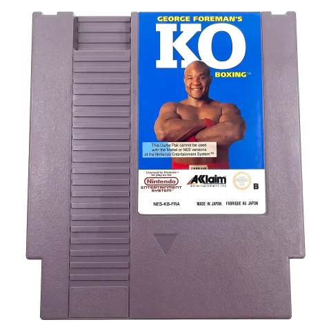 George Foreman's KO Boxing (NES) — Losse cartridge, Speelstaat — origineel tweedehands kopen bij Gameshop Enter