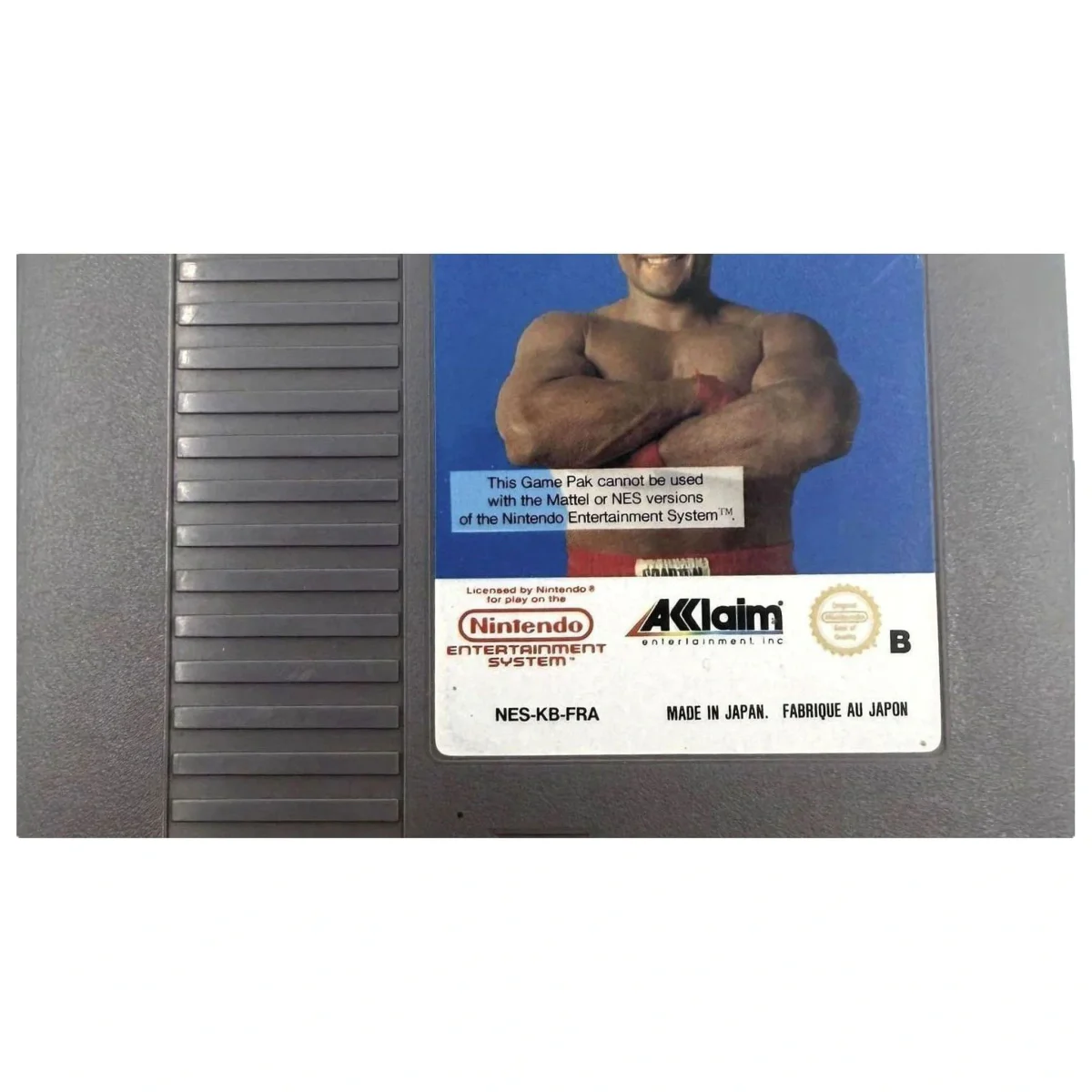 George Foreman's KO Boxing (NES) — Detailfoto 2