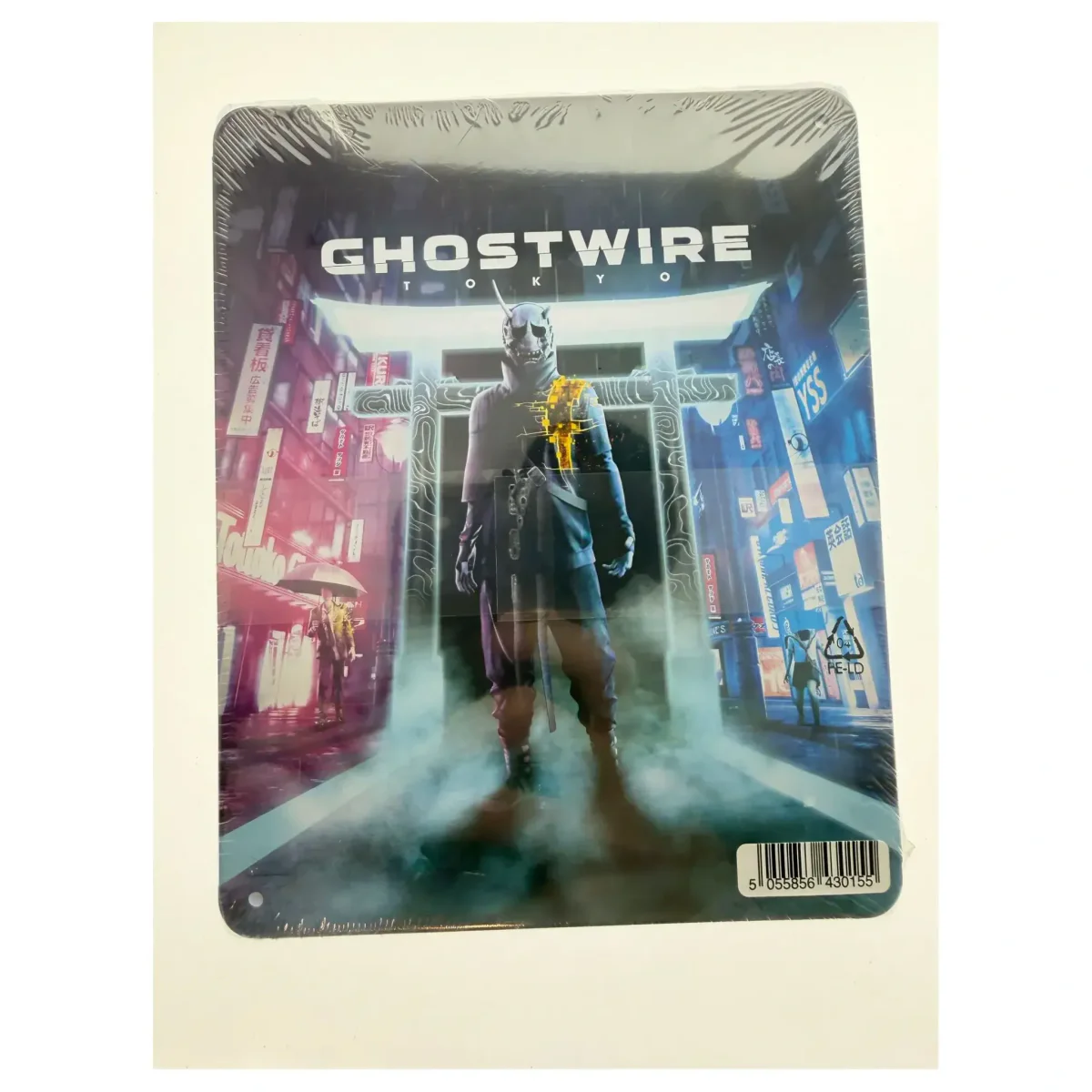 Ghostwire: Tokyo (+ metal poster) PlayStation 5 Achterkant — Sealed