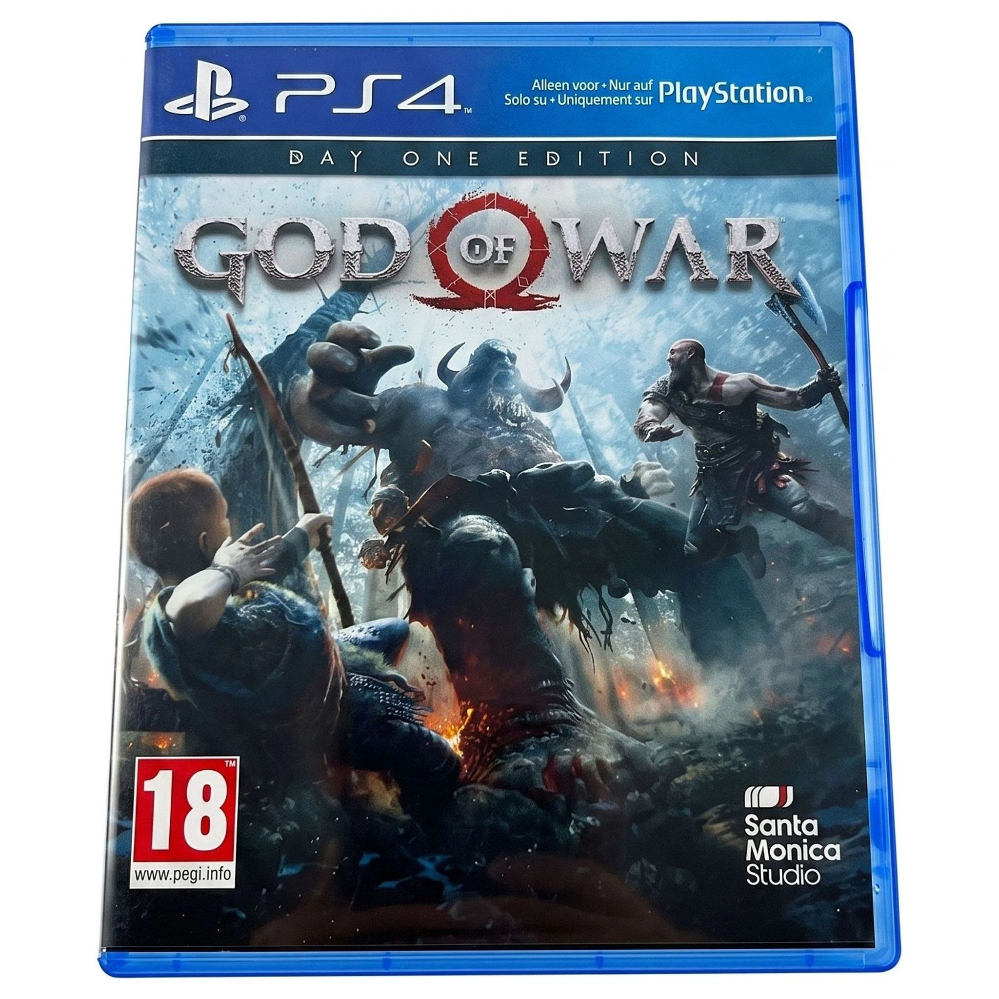 God of War (Day One Edition) (PlayStation 4) Game in doos — Goed staat — origineel kopen bij Gameshop Enter