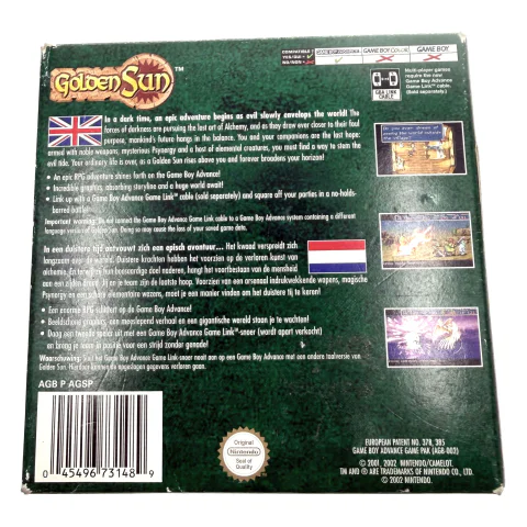 Golden Sun (Game Boy Advance) — Game in doos, Goede staat — origineel tweedehands kopen bij Gameshop Enter