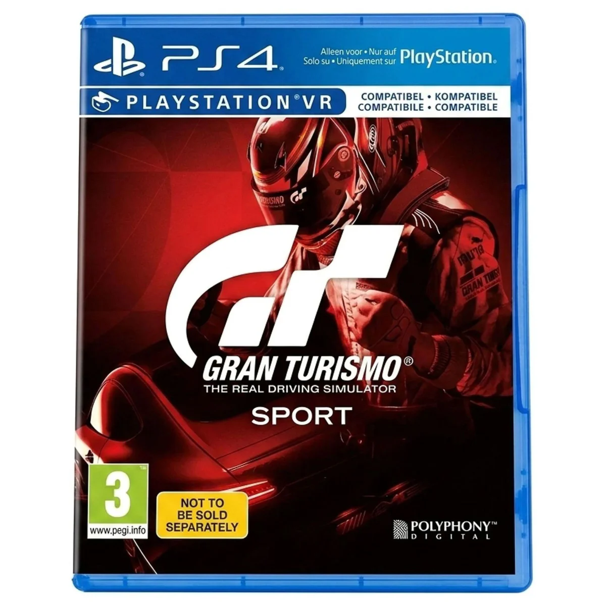 Gran Turismo Sport PlayStation 4 Voorkant — Game in doos