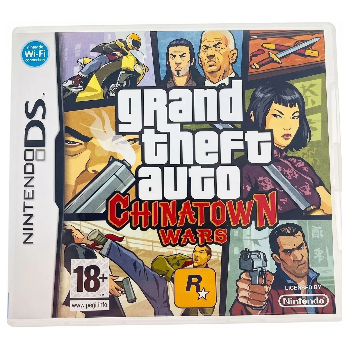 Grand Theft Auto: Chinatown Wars Nintendo DS Voorkant — Game in doos