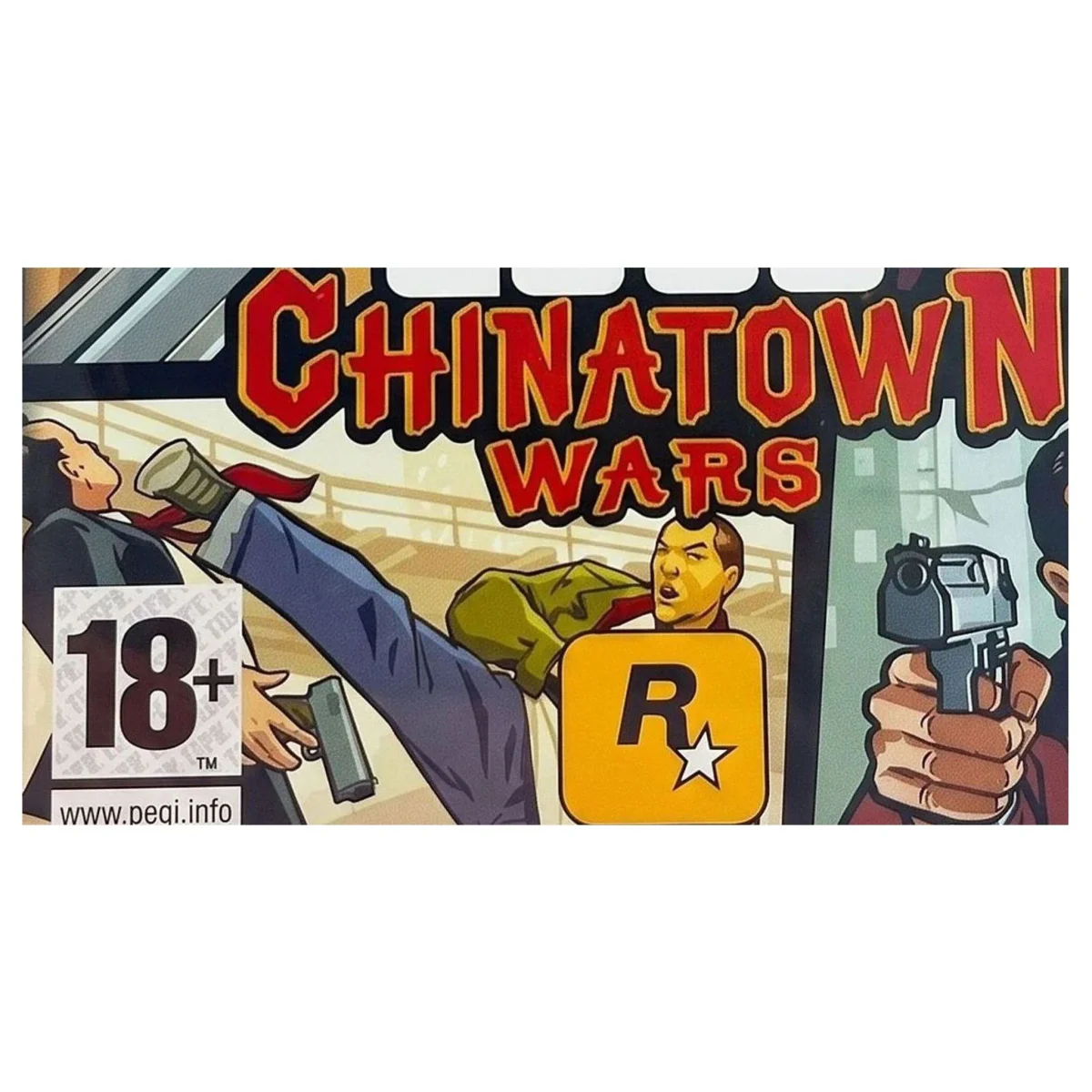 Grand Theft Auto: Chinatown Wars Nintendo DS Binnenkant — Game in doos