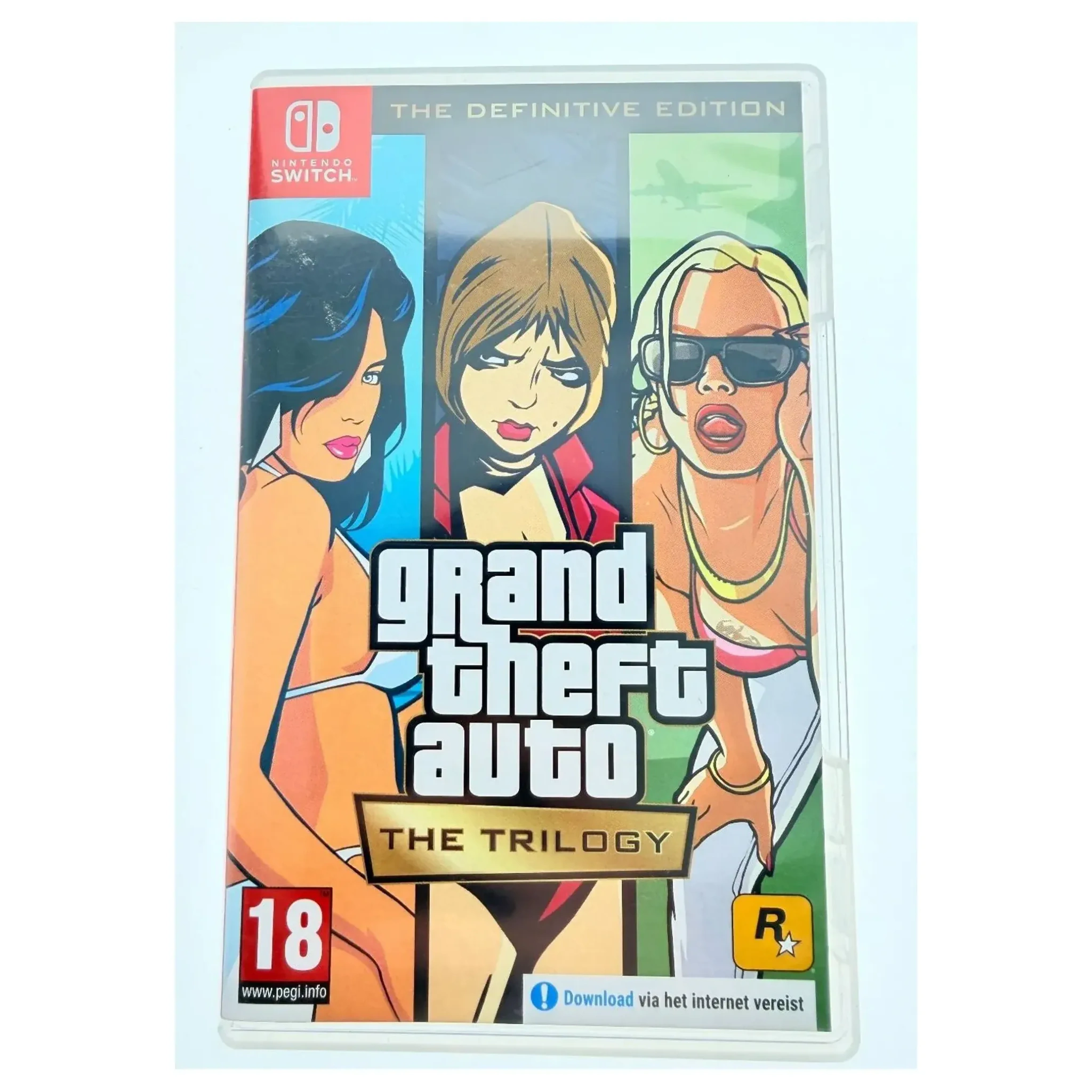 Grand Theft Auto: The Trilogy - The Definitive Edition (Nintendo Switch) Game in doos — Goed staat — origineel kopen bij Gameshop Enter