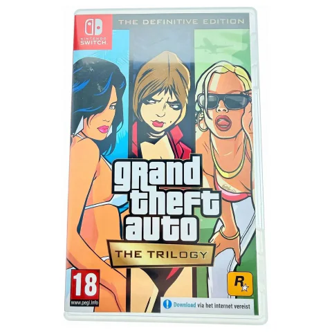 Grand Theft Auto: The Trilogy - The Definitive Edition (Nintendo Switch) — Game in doos, Goede staat — origineel tweedehands kopen bij Gameshop Enter