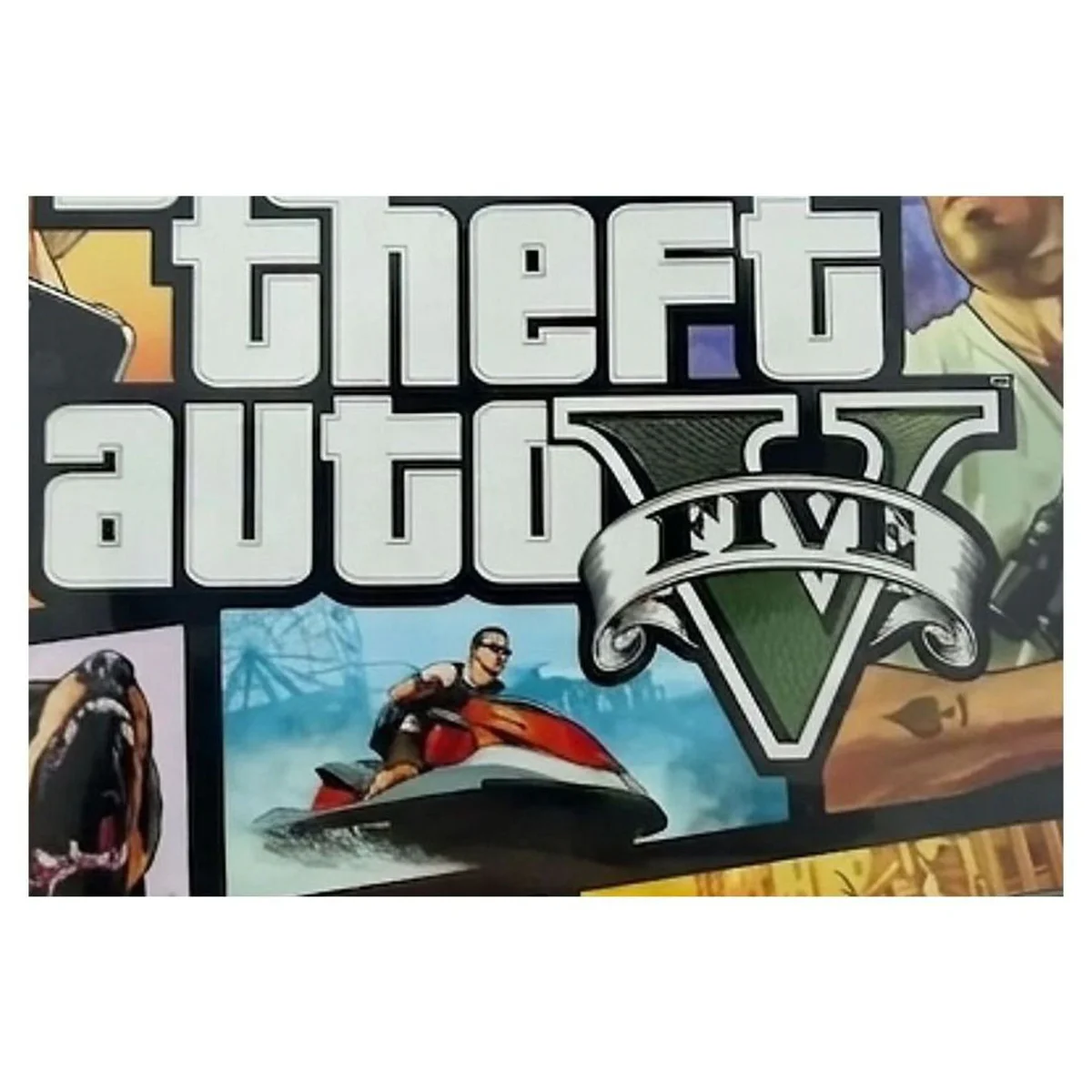 Grand Theft Auto V PlayStation 4 Binnenkant — Game in doos