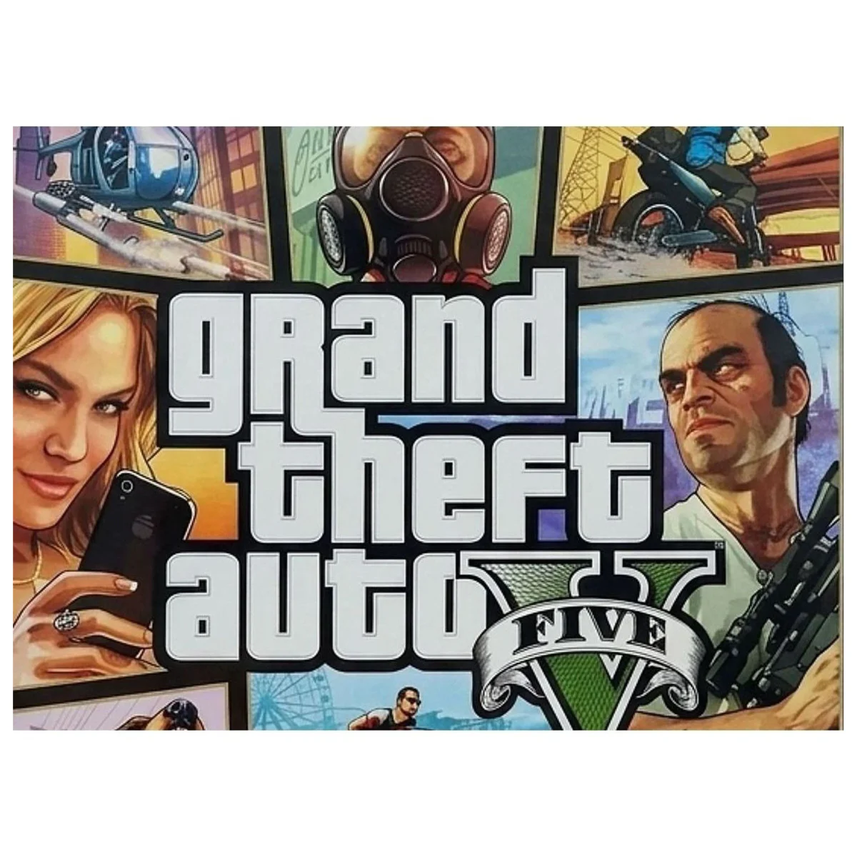 Grand Theft Auto V PlayStation 5 Label — Game in doos