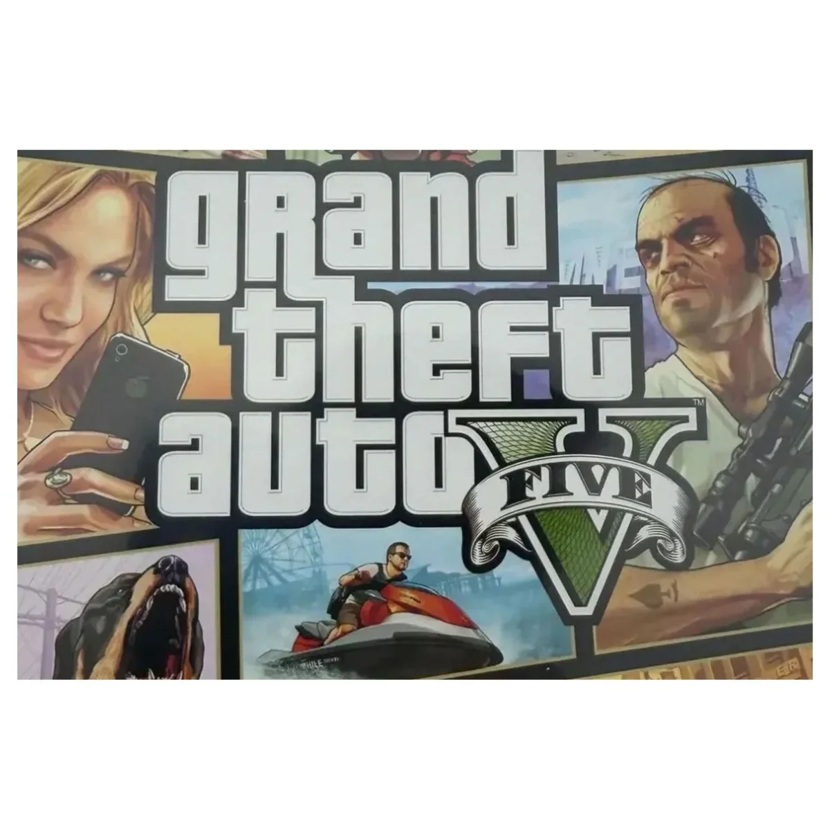 Grand Theft Auto V PlayStation 5 Label — Sealed