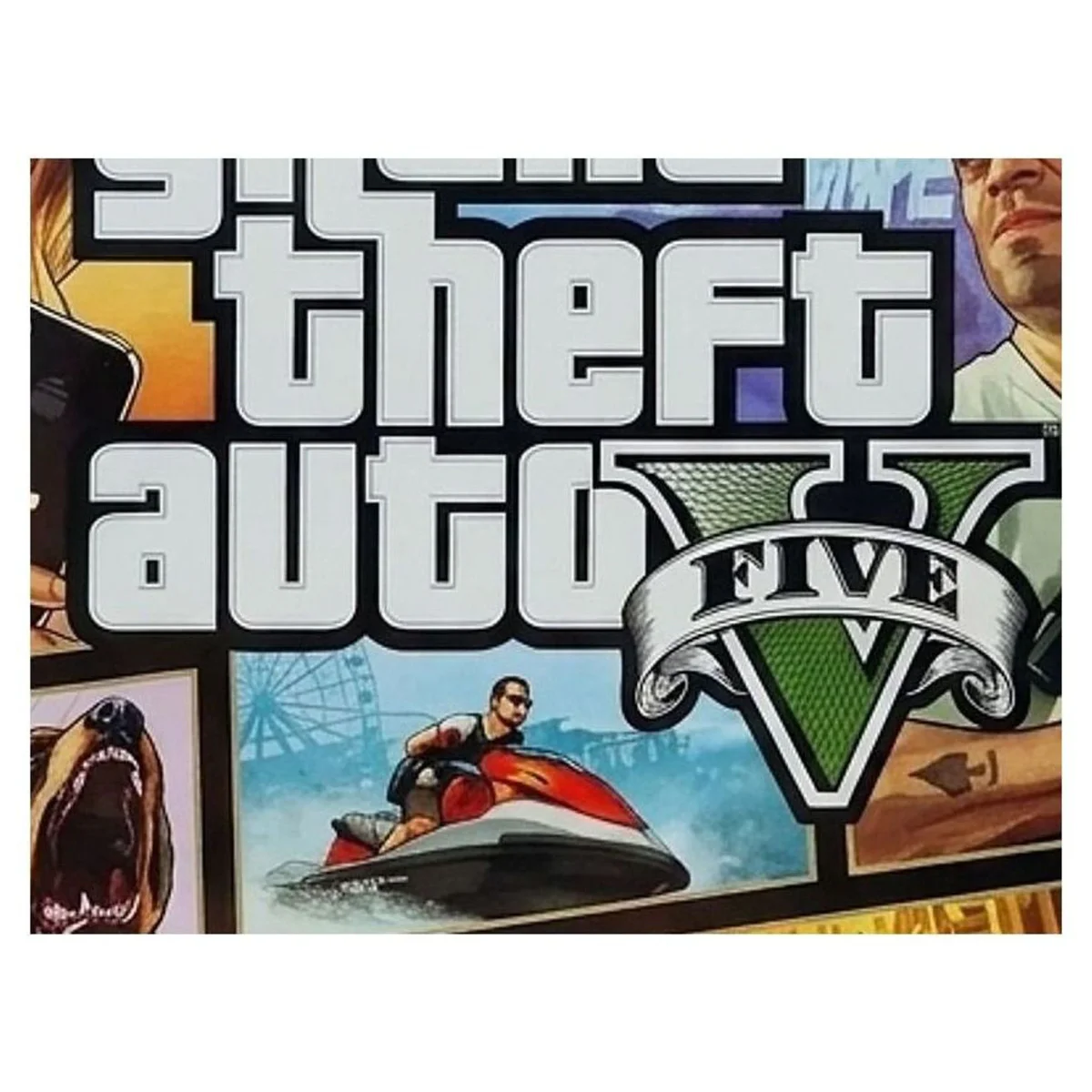 Grand Theft Auto V PlayStation 5 Binnenkant — Game in doos