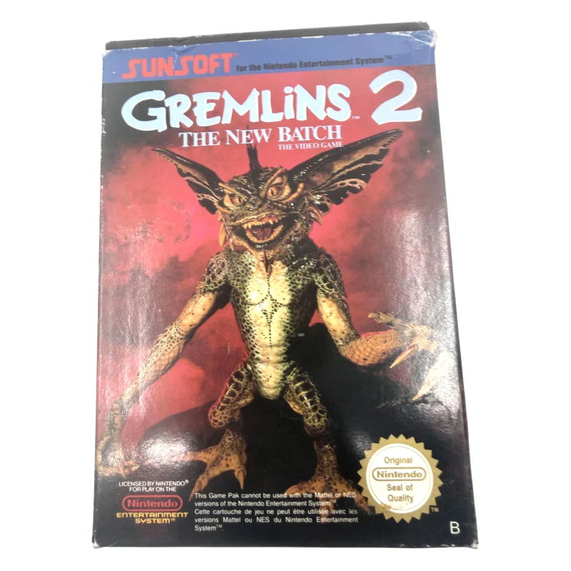 Gremlins 2: The New Batch (NES) Game in doos — Redelijke staat — origineel kopen bij Gameshop Enter