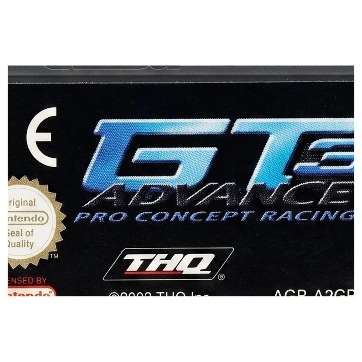 GT Advance 3: Pro Concept Racing Game Boy Advance Label — Losse cartridge