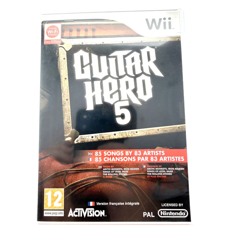 Guitar Hero 5 (Wii) Game in doos — Redelijke staat — origineel kopen bij Gameshop Enter