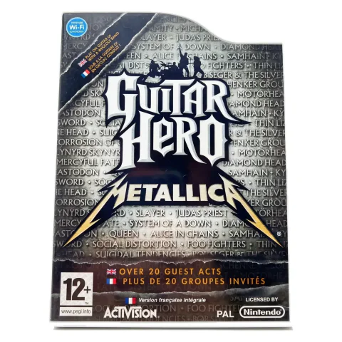 Guitar Hero Metallica (Wii) — Game in doos, Goede staat — origineel tweedehands kopen bij Gameshop Enter
