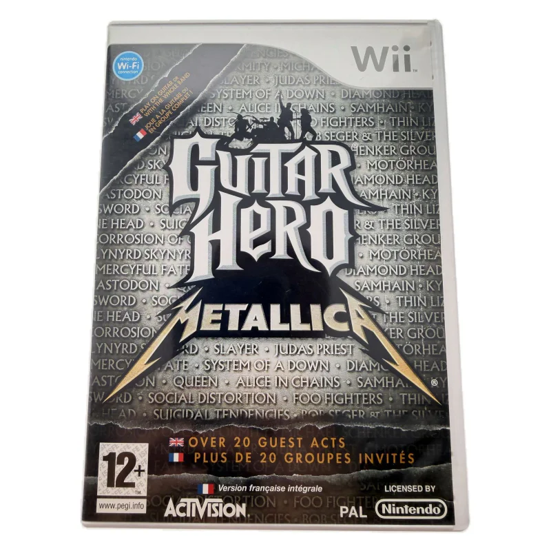 Guitar Hero Metallica (Wii) Game in doos — Goed — origineel kopen bij Gameshop Enter