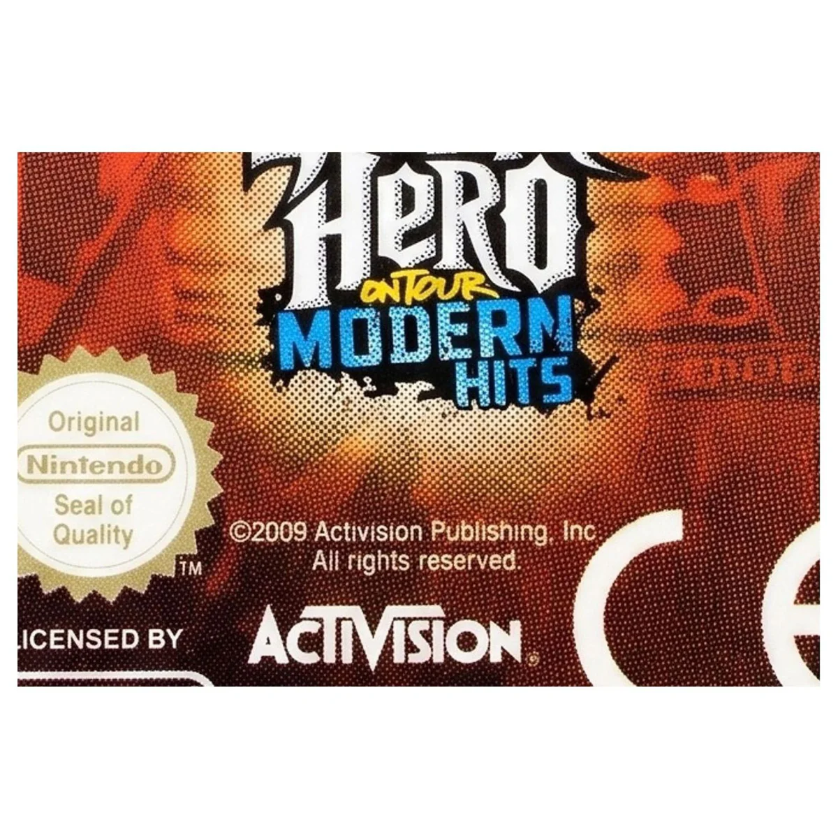 Guitar Hero On Tour: Modern Hits Nintendo DS Label — Losse cartridge