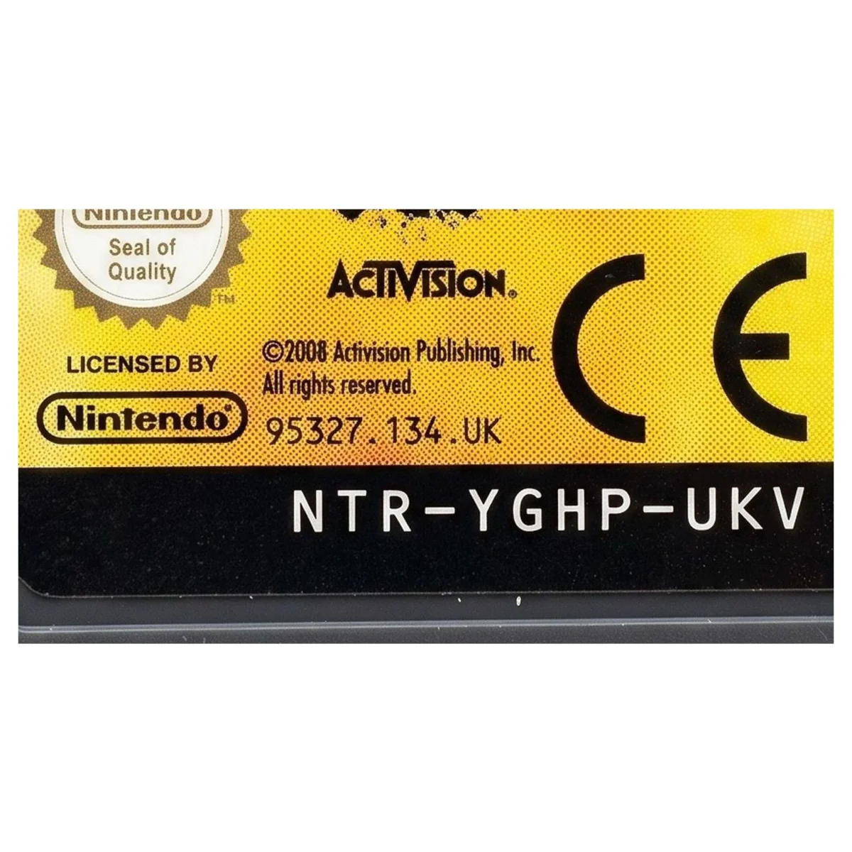 Guitar Hero On Tour Nintendo DS Binnenkant — Losse cartridge