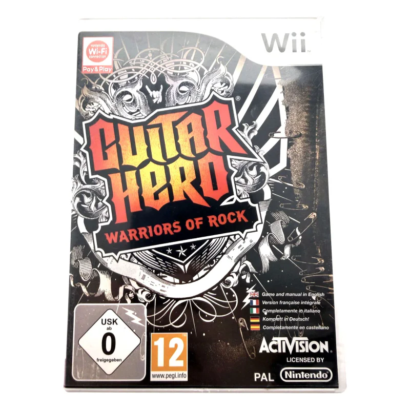 Guitar Hero Warriors of Rock (Wii) Game in doos — Redelijke staat — origineel kopen bij Gameshop Enter