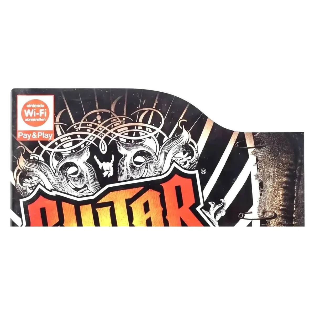 Guitar Hero Warriors of Rock Wii Detail — Game in doos