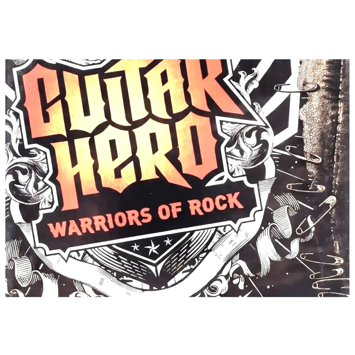 Guitar Hero Warriors of Rock Wii Label — Game in doos