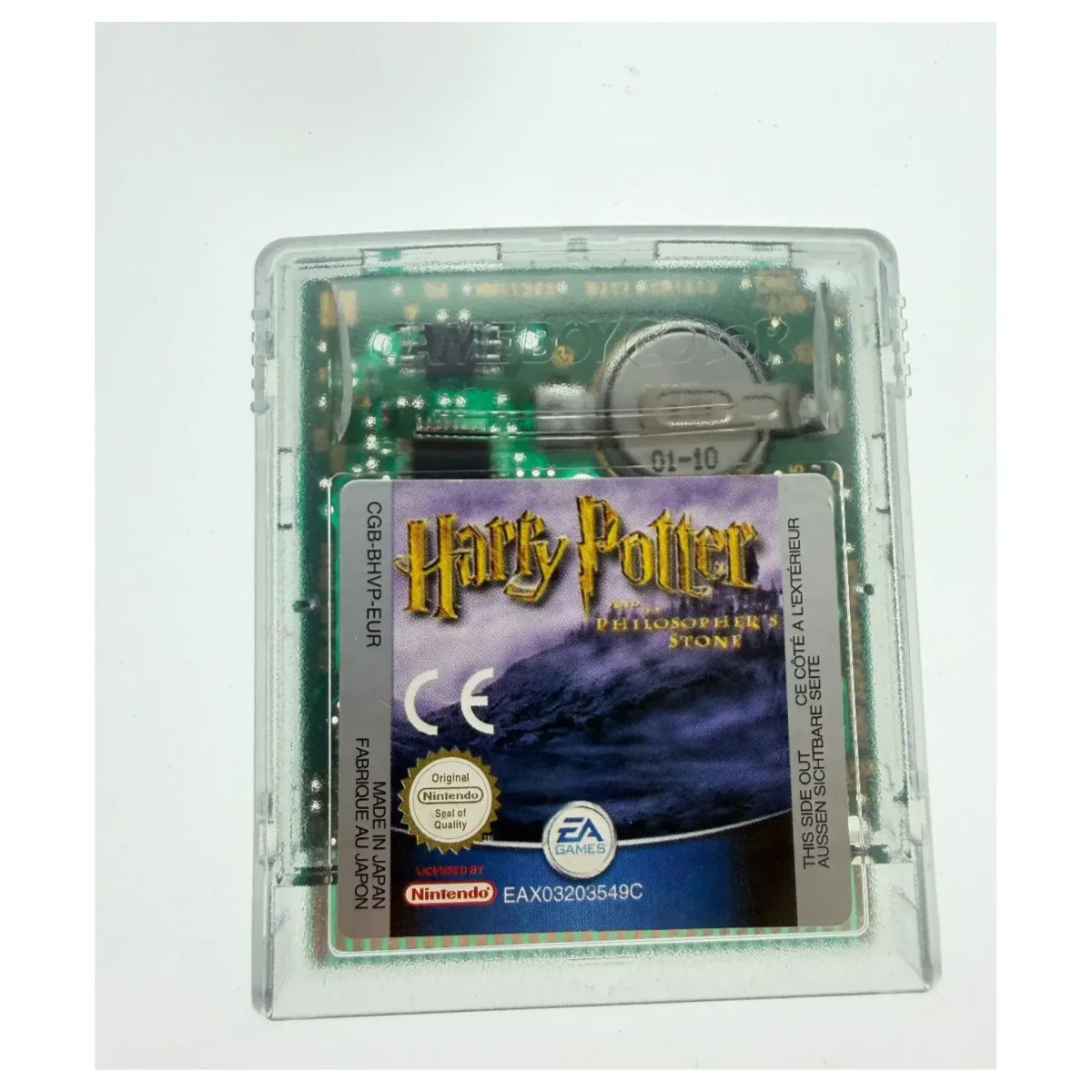 Harry Potter and the Philosopher's Stone Game Boy Advance Voorkant — Losse cartridge