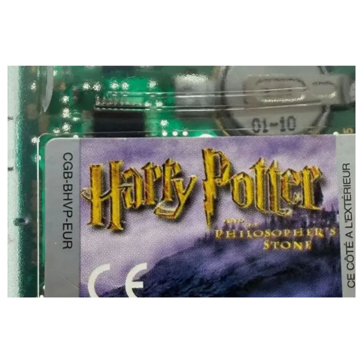 Harry Potter and the Philosopher's Stone Game Boy Advance Label — Losse cartridge