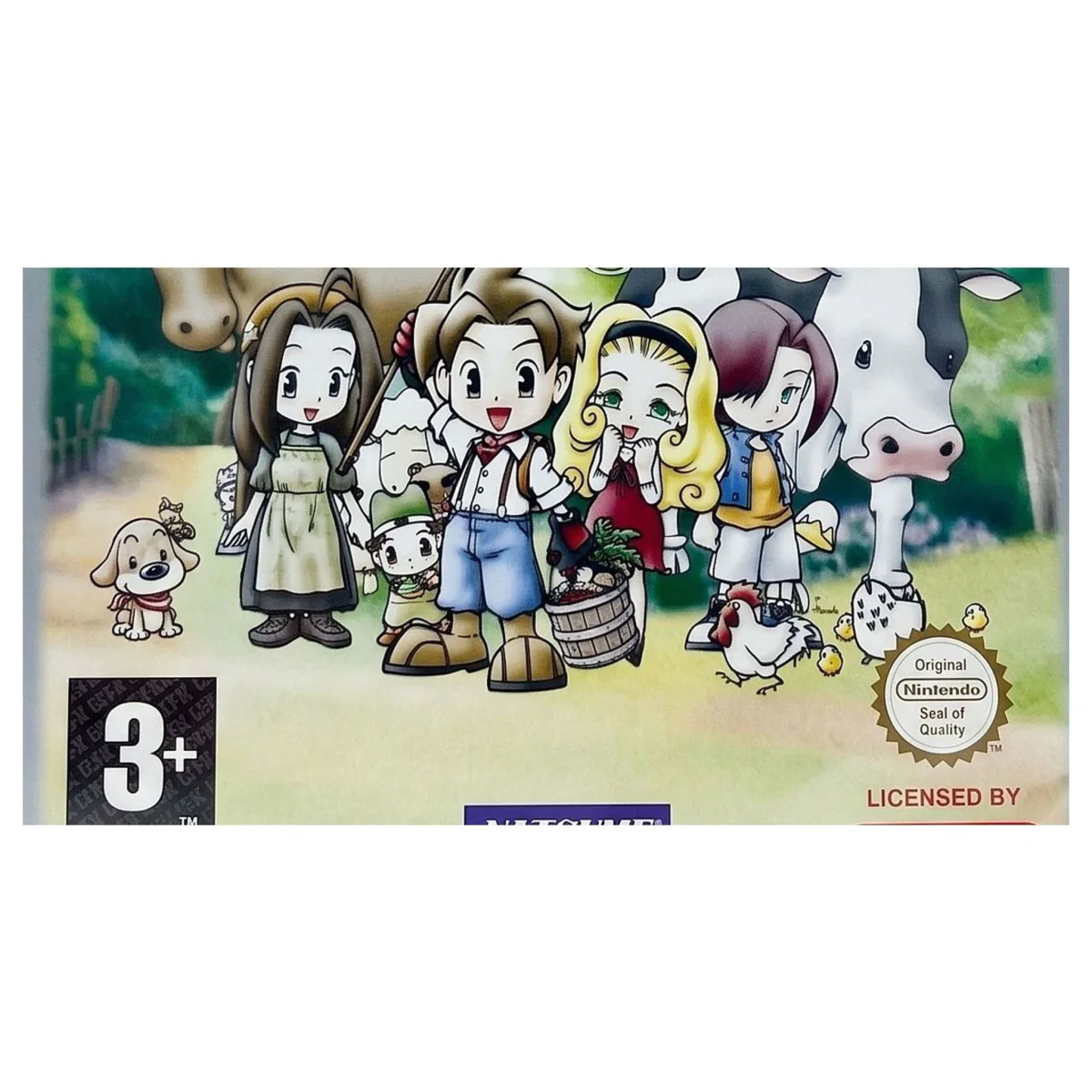 Harvest Moon: A Wonderful Life (Player's Choice) GameCube Binnenkant — Game in doos
