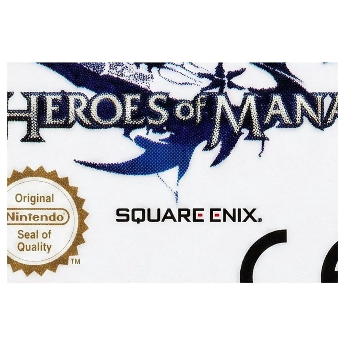 Heroes of Mana Nintendo DS Label — Losse cartridge