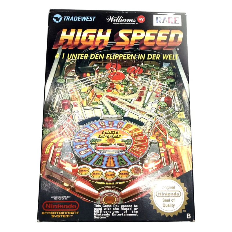 High Speed (NES) Game in doos — Redelijke staat — origineel kopen bij Gameshop Enter