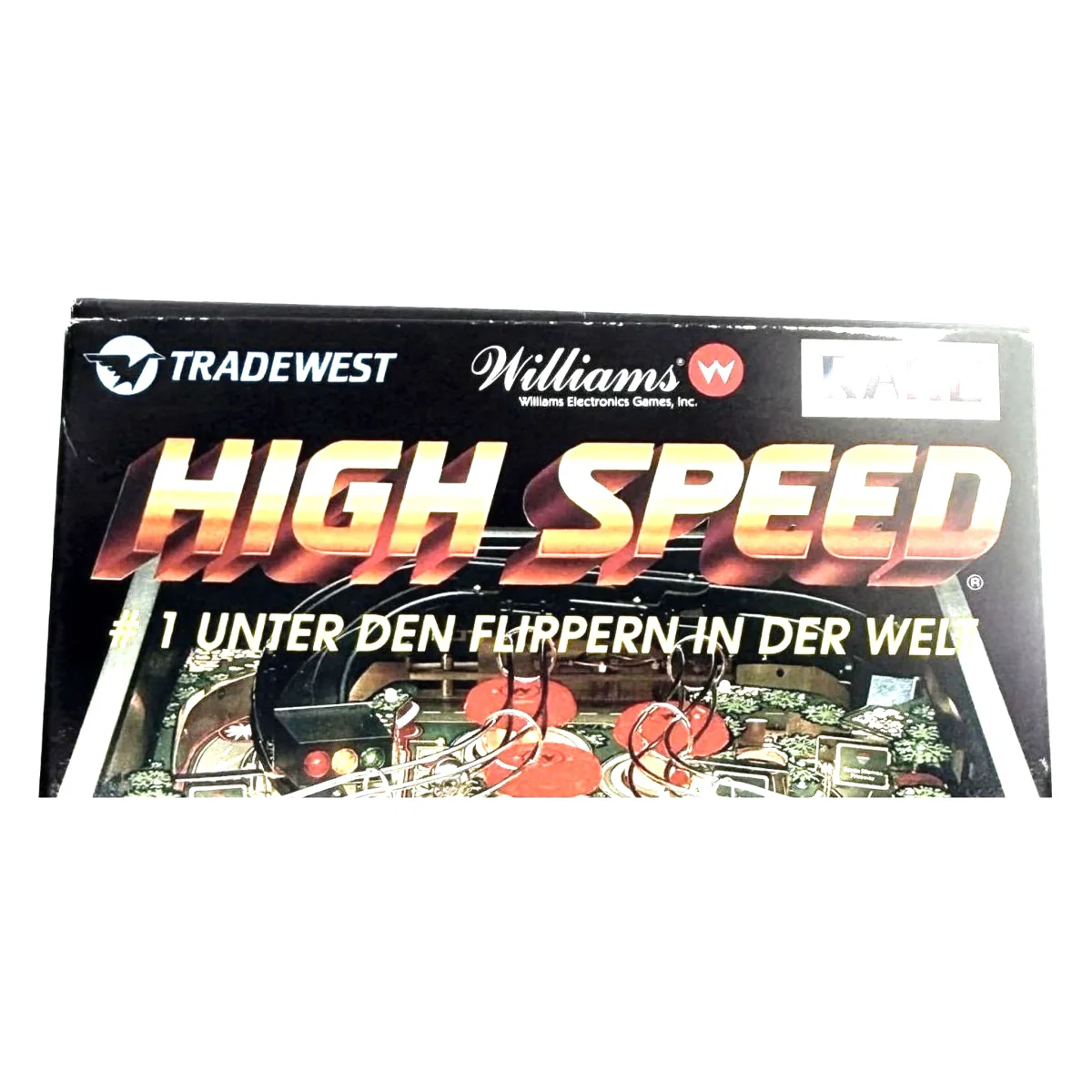 High Speed NES Detail — Game in doos