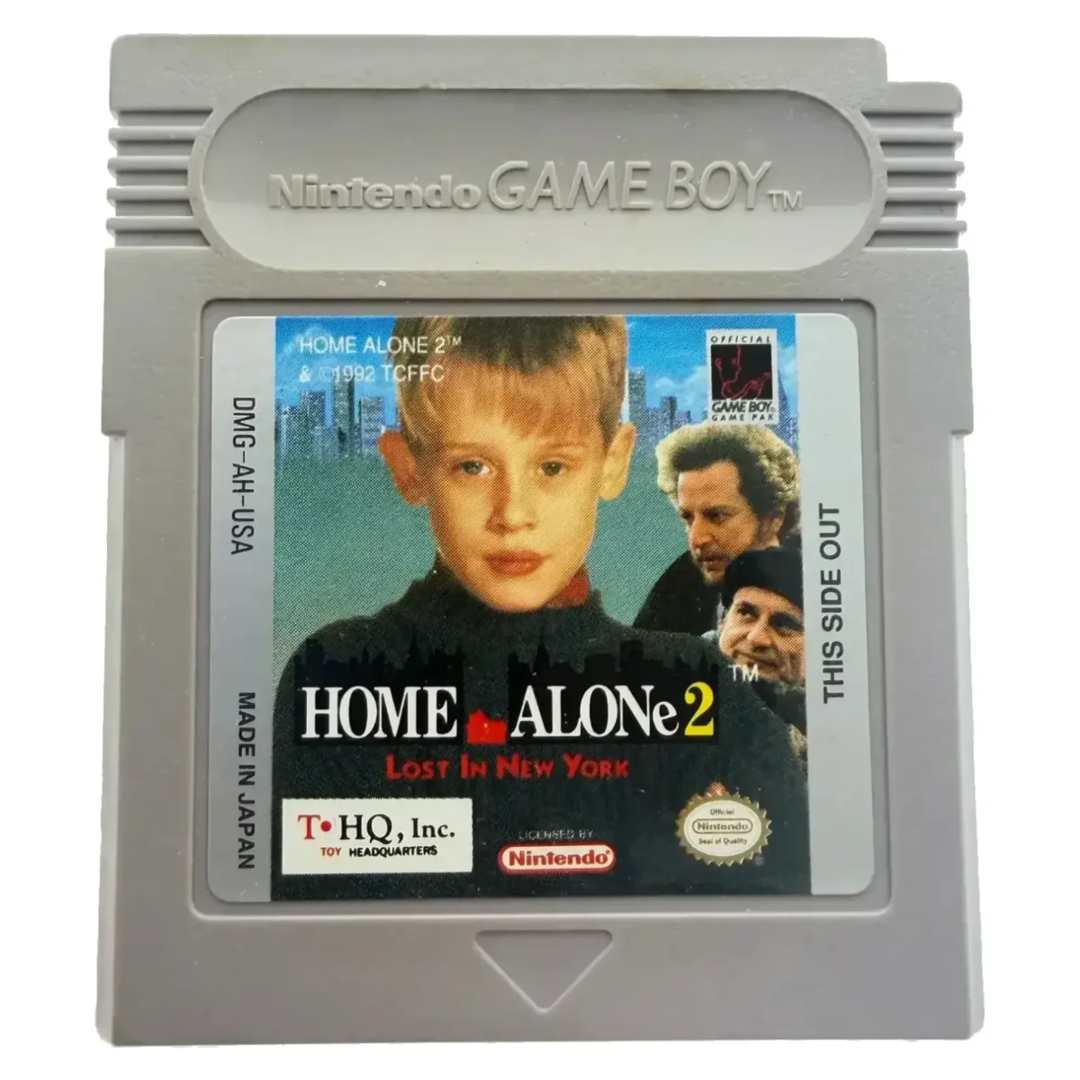 Home Alone 2: Lost in New York (Game Boy / Color) — Tikai kasetne (bez kastītes)
