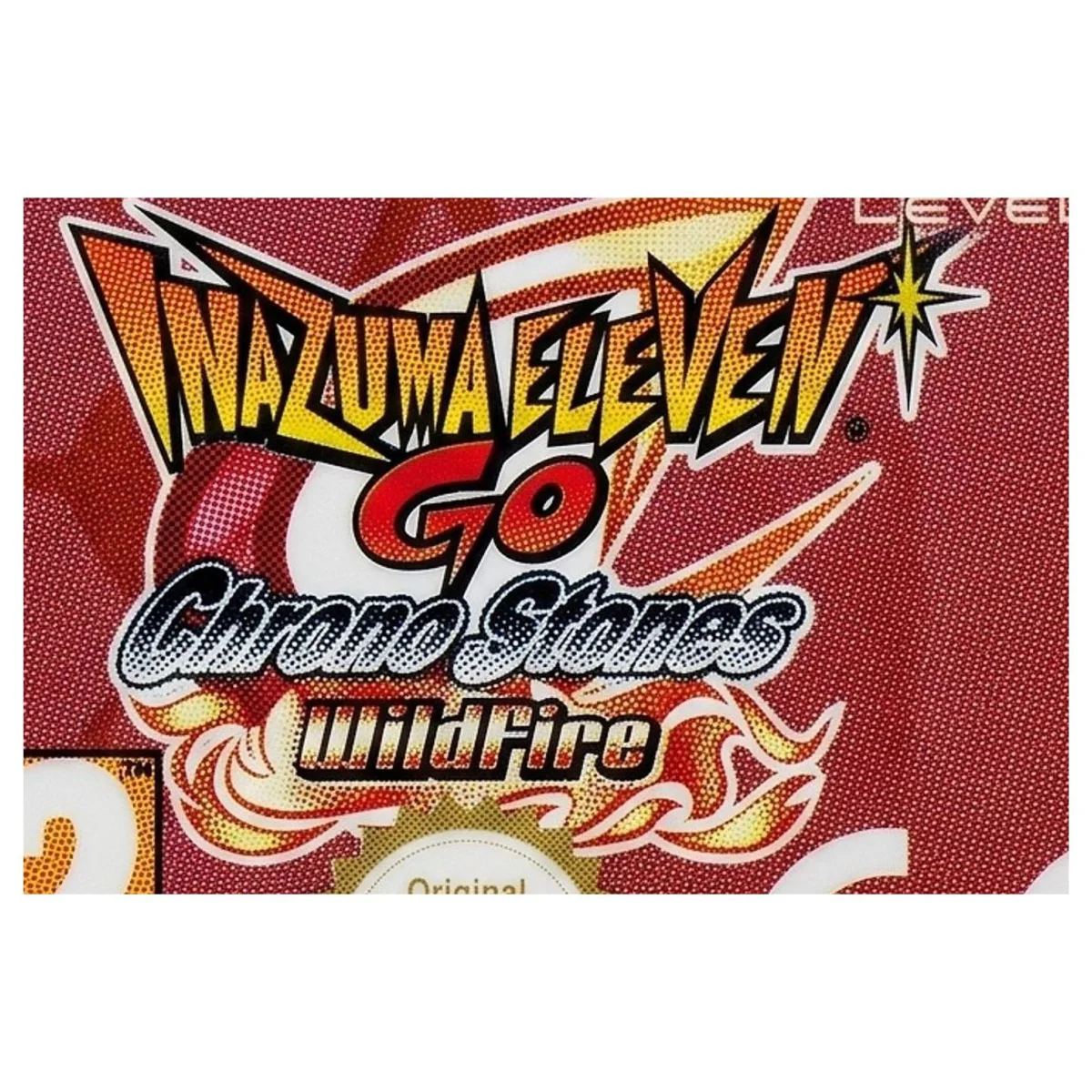 Inazuma Eleven GO Chrono Stones: Wildfire Nintendo 3DS Label — Losse cartridge
