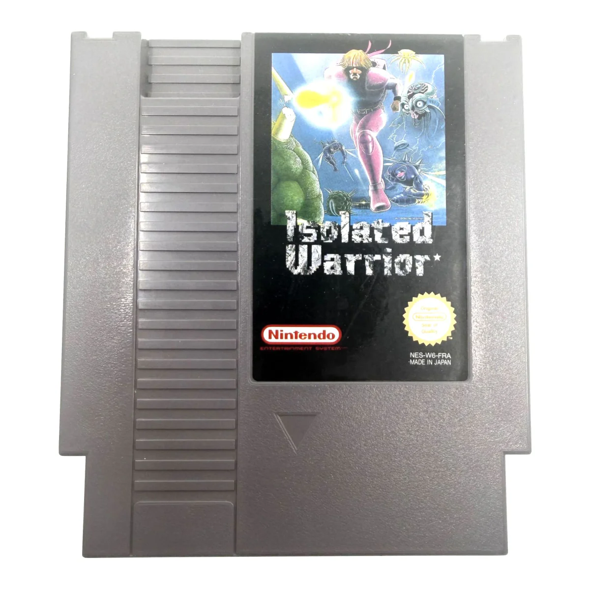 Isolated Warrior NES Voorkant — Losse cartridge