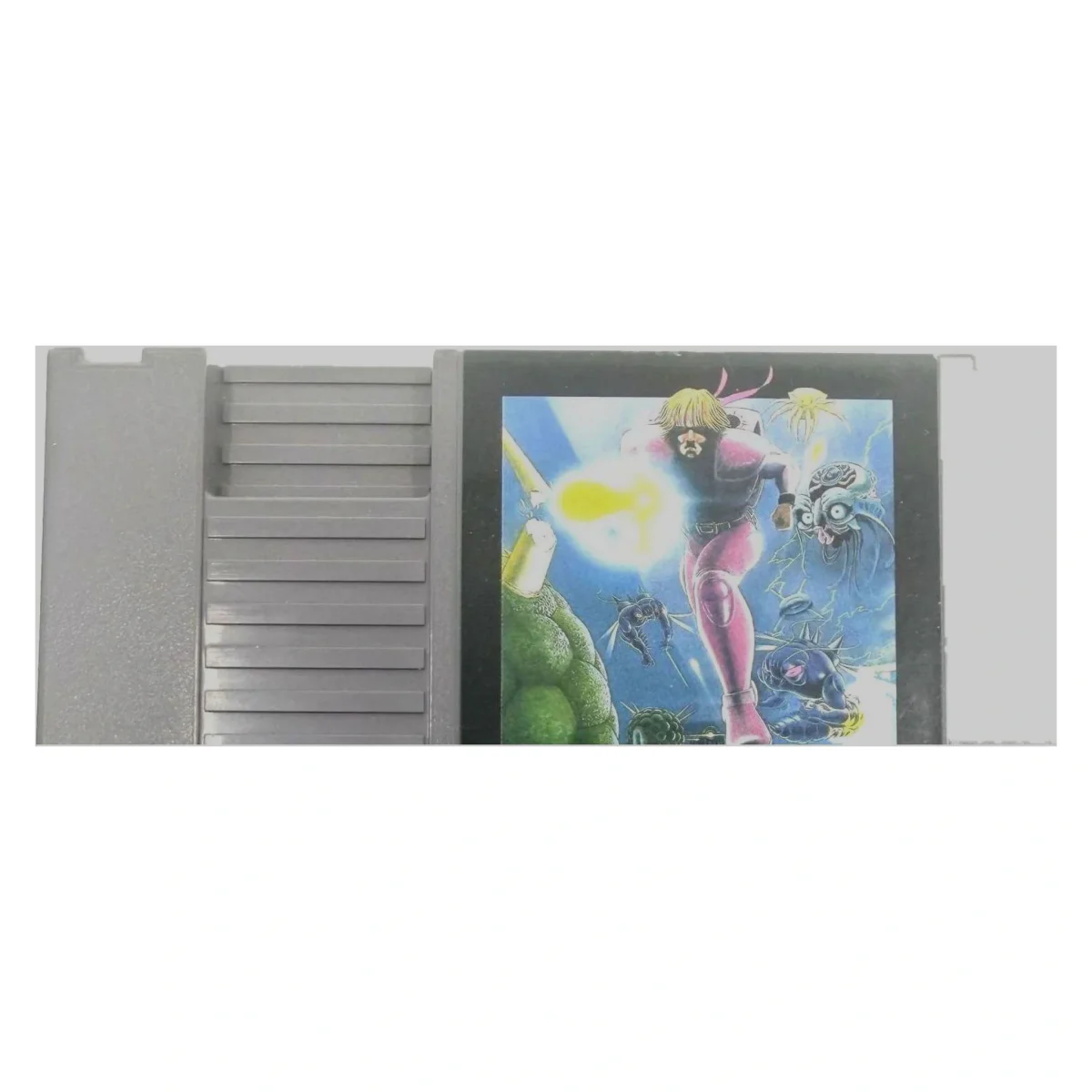 Isolated Warrior NES Detail — Losse cartridge