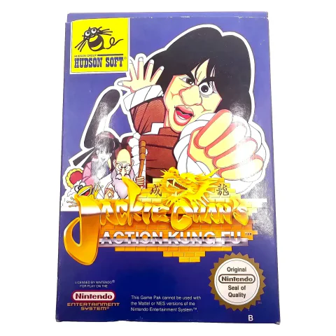 Jackie Chan's Action Kung Fu (NES) — Game in doos, Goede staat — origineel tweedehands kopen bij Gameshop Enter