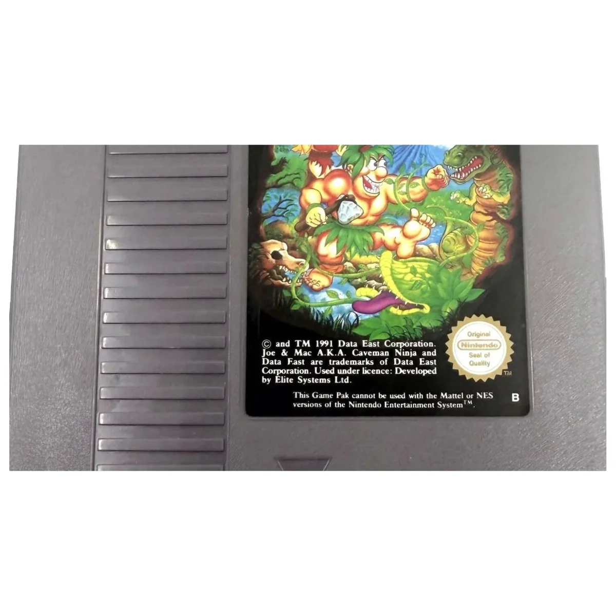 Joe & Mac: Caveman Ninja (NES) — Detailfoto 2
