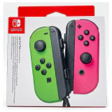 Joy-Con set — Neon Groen / Neon Roze (in doos) Nintendo Switch Voorkant — Los accessoire