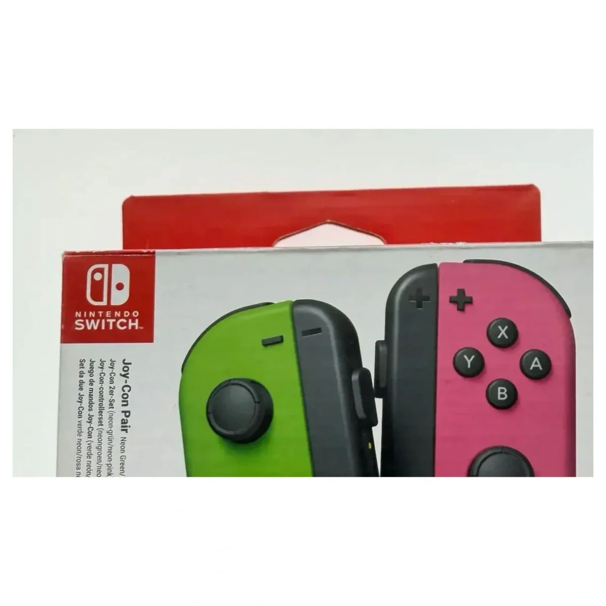 Joy-Con set — Neon Groen / Neon Roze (in doos) Nintendo Switch Detail — Los accessoire