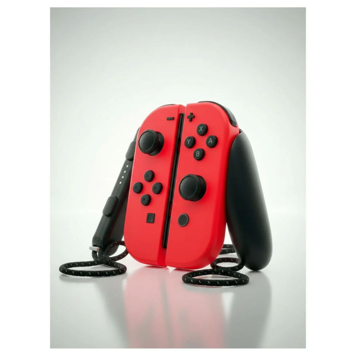 Joy-Con set — Neon Rojo (con correas de muñeca) (Nintendo Switch) — foto de detalle 1