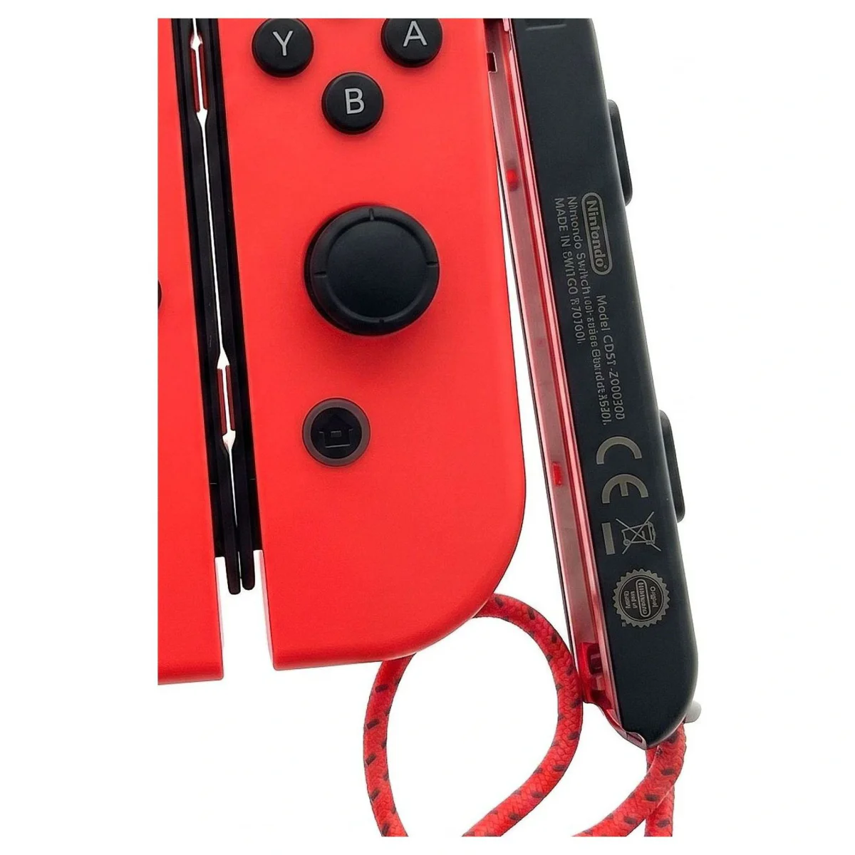 Joy-Con set — Neon Rood (met polsbandjes) Nintendo Switch Binnenkant — Los accessoire