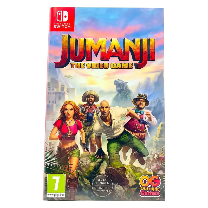 Jumanji: The Video Game (Nintendo Switch) Game in doos — Goed — origineel kopen bij Gameshop Enter