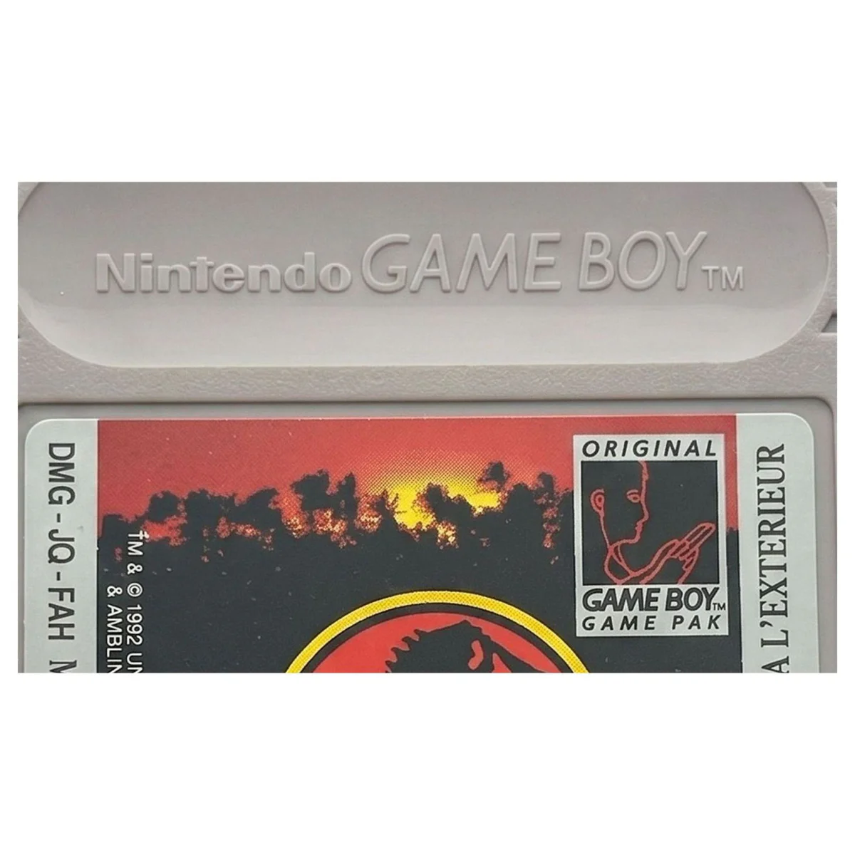 Jurassic Park Game Boy / Color Detail — Losse cartridge