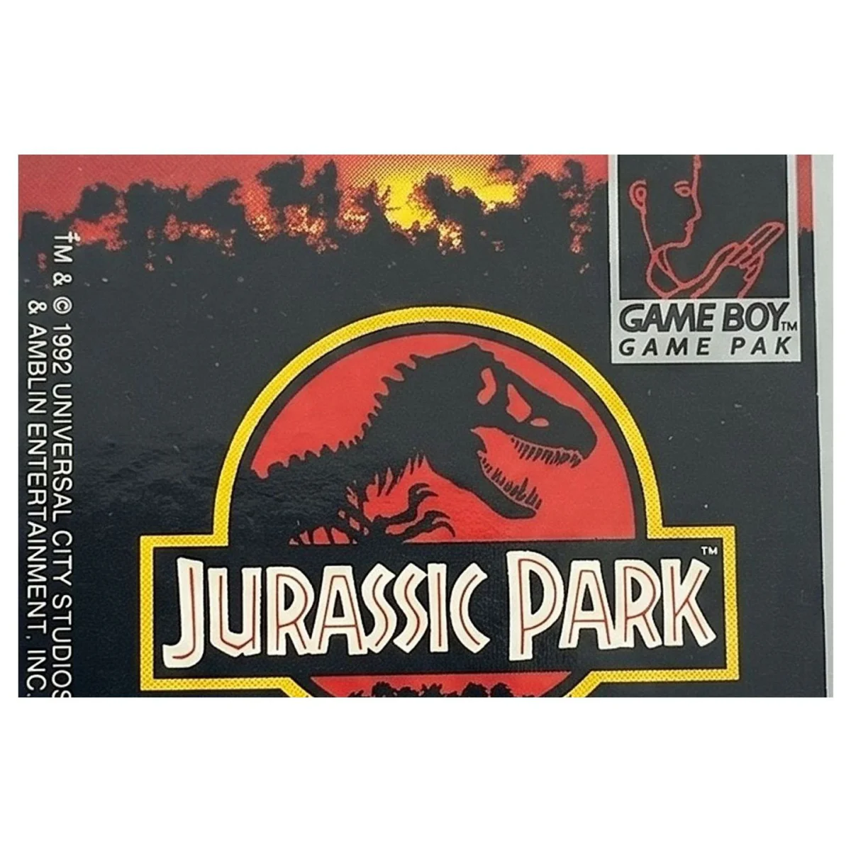 Jurassic Park Game Boy / Color Label — Losse cartridge