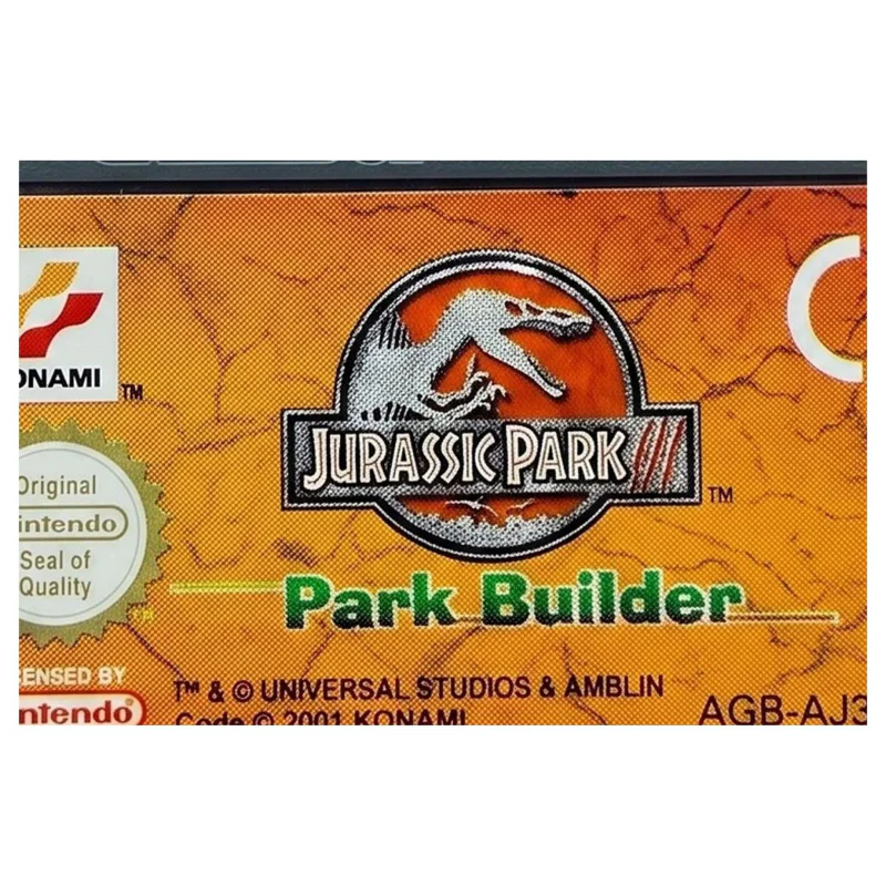Jurassic Park III: Park Builder (Game Boy Advance) — detailní fotografie 2