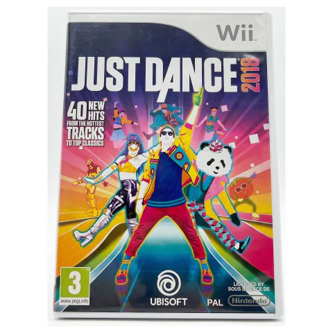 Just Dance 2018 (Wii) — Game in doos, Goede staat — origineel tweedehands kopen bij Gameshop Enter