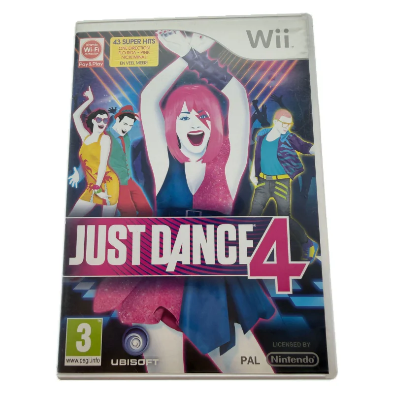 Just Dance 4 (Wii) Game in doos — Goed — origineel kopen bij Gameshop Enter