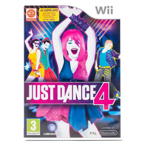 Just Dance 4 (Wii) — Game in doos, Goede staat — origineel tweedehands kopen bij Gameshop Enter